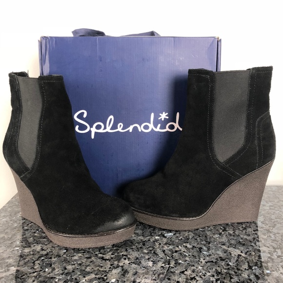 splendid nymah block heel bootie
